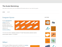 Tablet Screenshot of blog.thescaleworkshop.co.uk